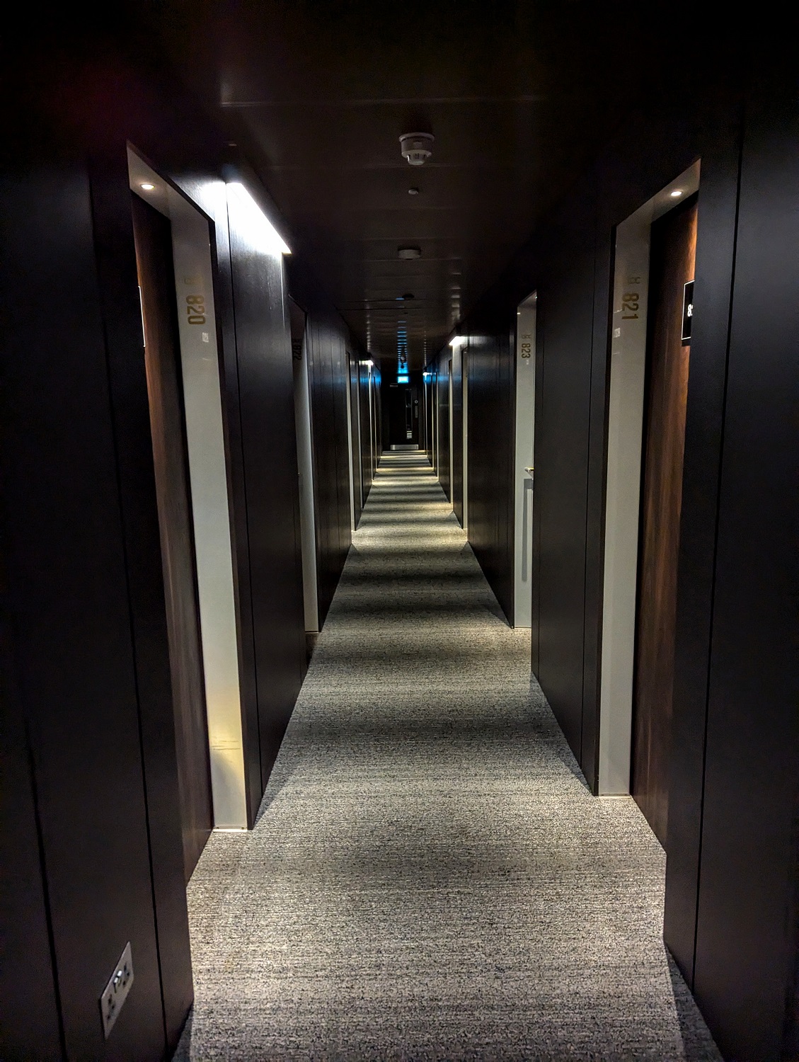 Bloc Hotel London Gatwick Airport hallway