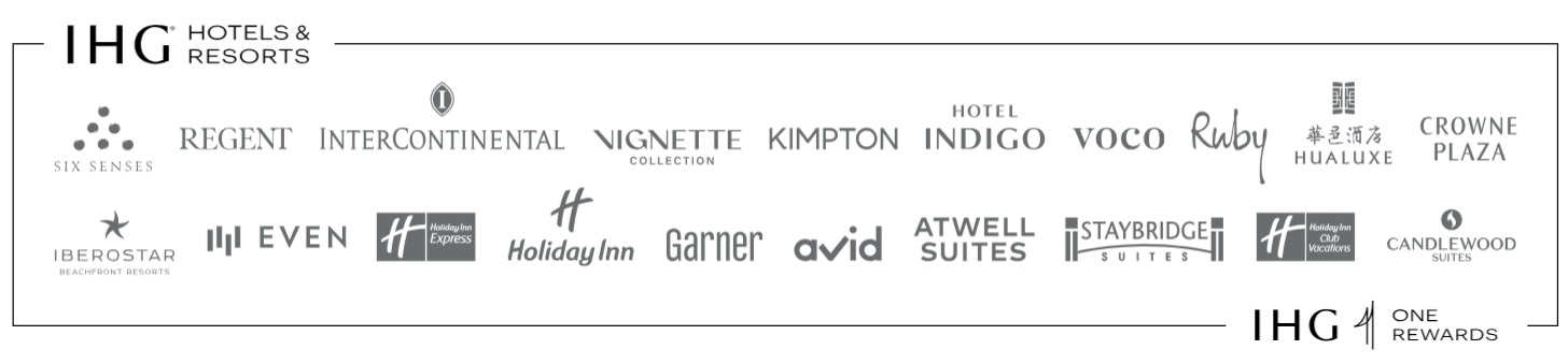 IHG Hotels & Rewards brands