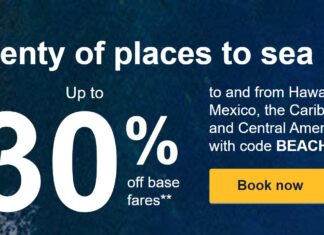 Southwest promo code BEACHES