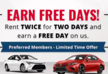 Avis Preferred Promotion free rental day