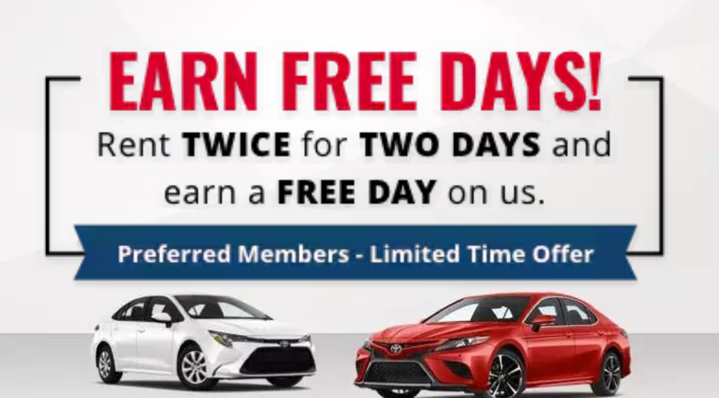 Avis Preferred Promotion free rental day