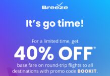 Breeze Airways promo code BOOKIT