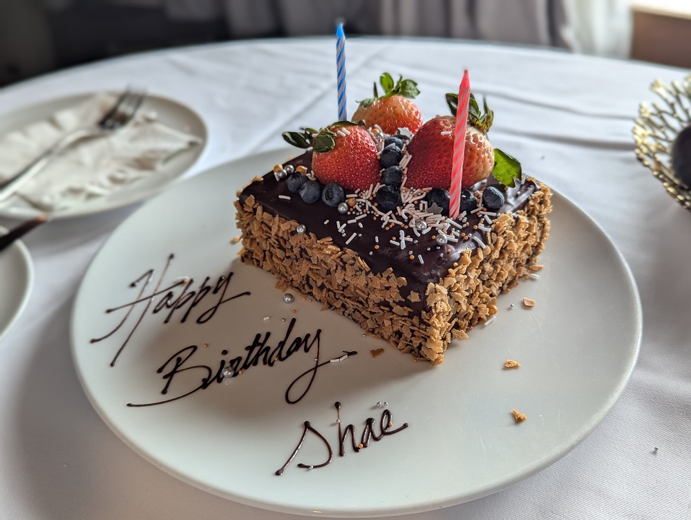 Conrad Maldives Rangali Island - Birthday cake