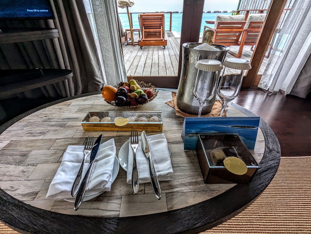 Conrad Maldives Rangali Island - Welcome gifts