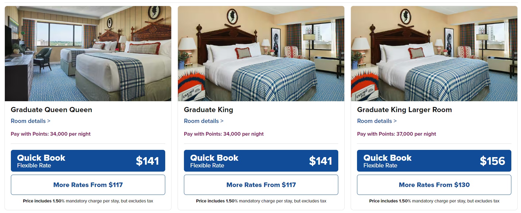 Graduate Hotels Iowa City pricing