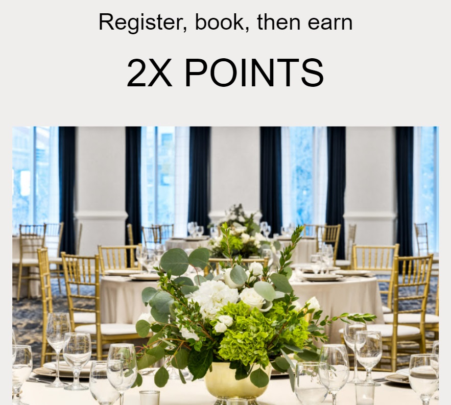 IHG Business Rewards double points