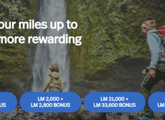 LifeMiles 200% bonus