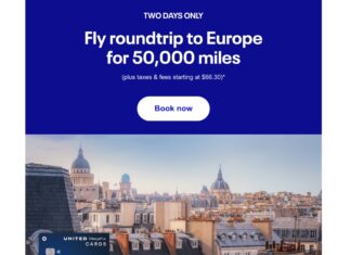 United cardholder award sale Europe