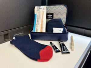 Take a look at the Emirates' new First and Business class amenity kits
