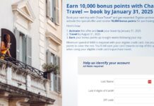 Chase Travel spend $400 hotel stays get 10,000 Ultimate Rewards