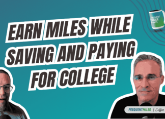 Earn miles while saving and paying for college