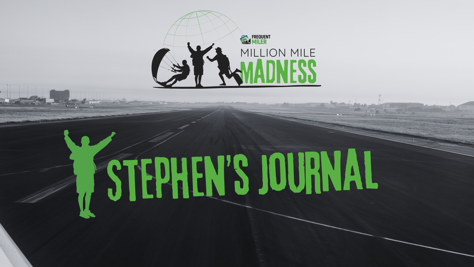 Million points received! (Stephen’s Million Mile Madness trip journal)