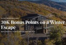 Marriott Homes & Villas promo spend $1k get 30,000 points