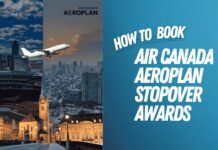 how to book Air Canada Aeroplan stopover awards