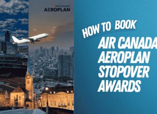 how to book Air Canada Aeroplan stopover awards