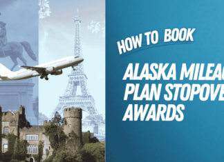 how to book Alaska Mileage Plan stopover awards