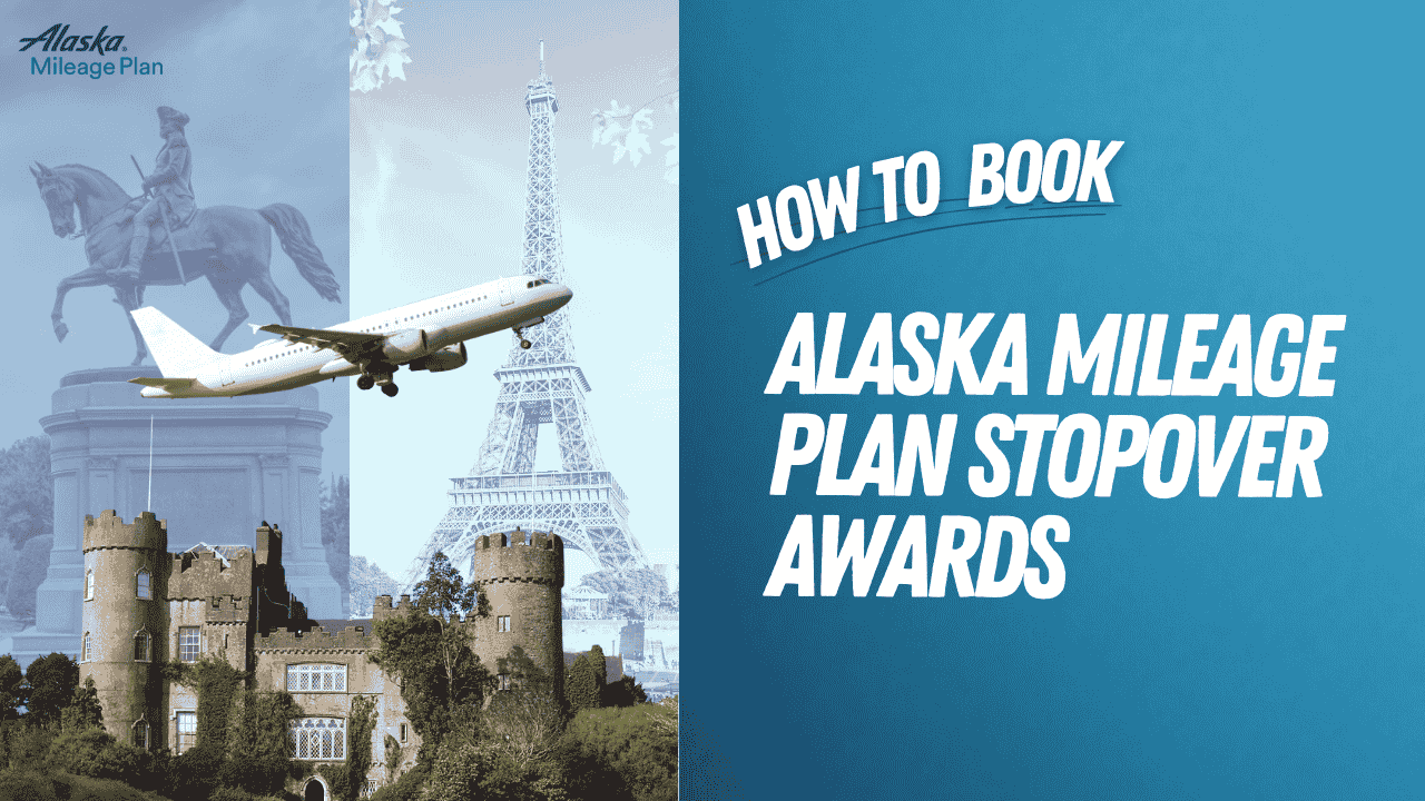 how to book Alaska Mileage Plan stopover awards