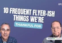 10 frequent flyer-ish things we're thankful for