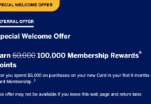 Amex Gold 100k referral offer 1