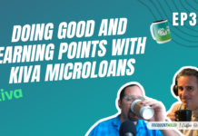 Doing good and earning points with Kiva microloans