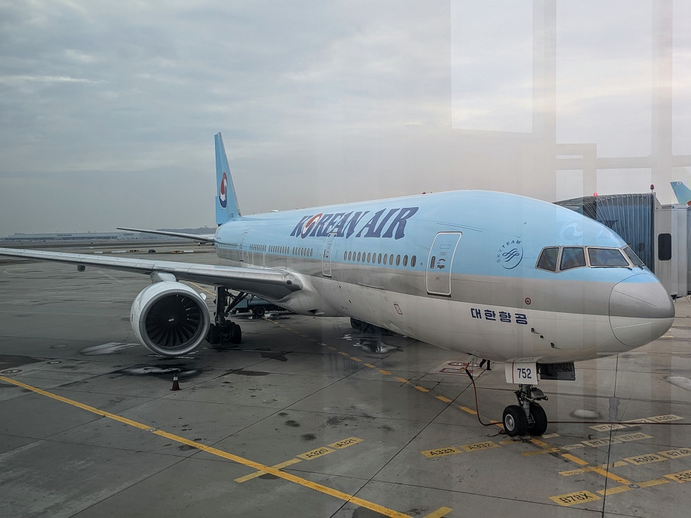 Korean Air airplane