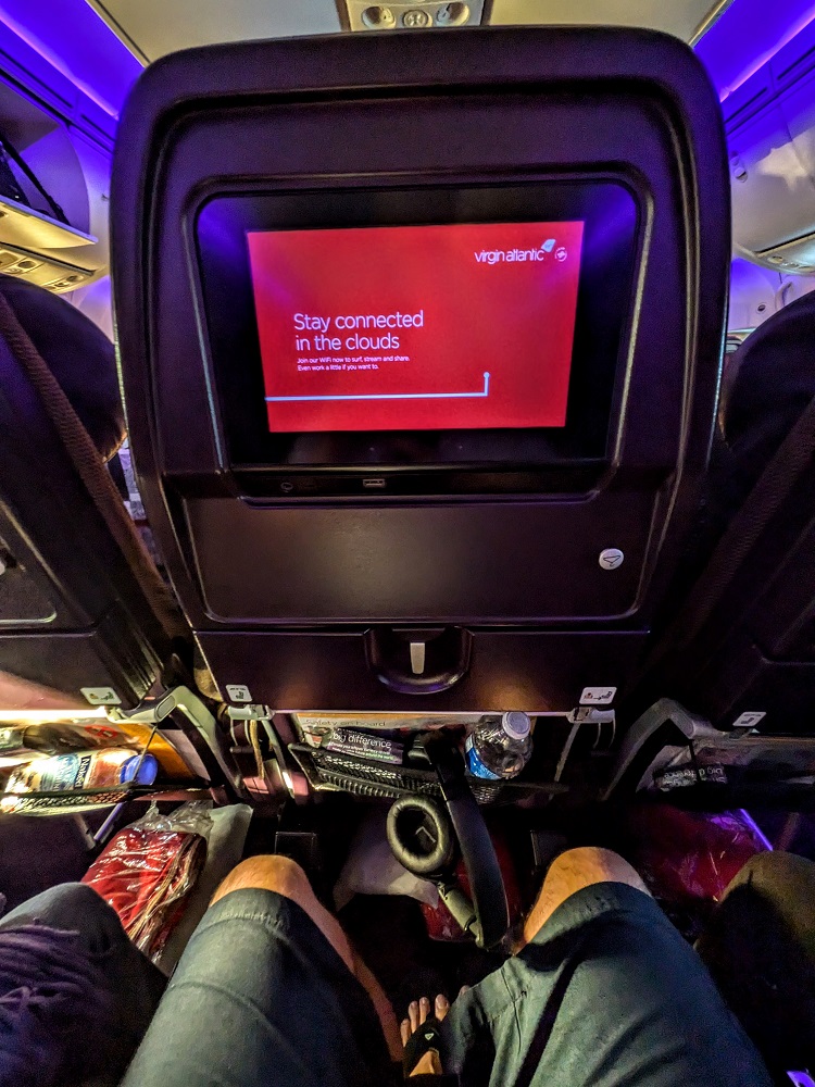 Middle seat in economy on Virgin Atlantic