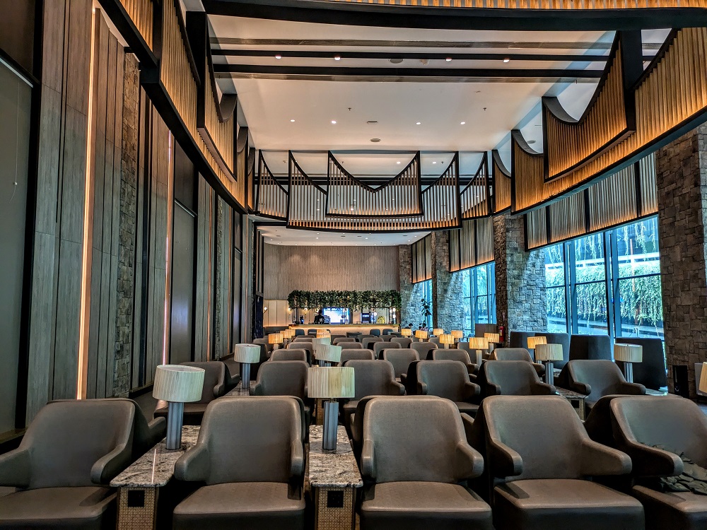 Saphire Plaza Premium lounge at Jakarta airport