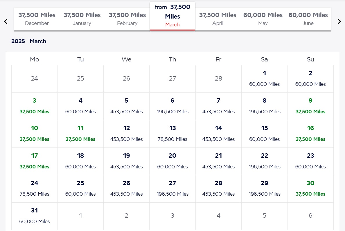 Flying Blue Promo Rewards Ottawa-Rome March 2025