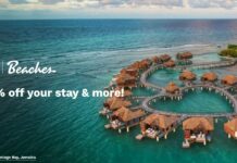 Sandals Beaches resorts Choice Privileges 35,000 bonus points Gold status