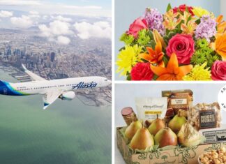 Alaska Airlines 1-800 Flowers Harry & David