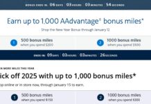 American Airlines & United shopping portal promos