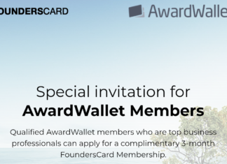 FoundersCard Award Wallet
