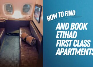 How to find and book Etihad First Class Apartments