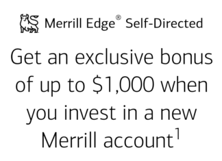 Merrill Edge $1,000 bonus