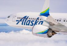 Alaska Airlines airplane