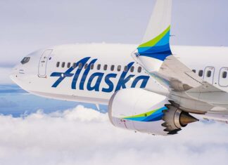 Alaska Airlines airplane