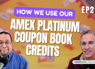 How we use our Amex Platinum coupon book credits