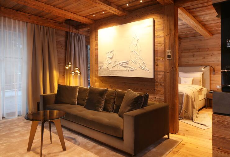 Junior Suite at Severin's - The Alpine Retreat in Austria, an SLH property (image courtesy of Hilton)