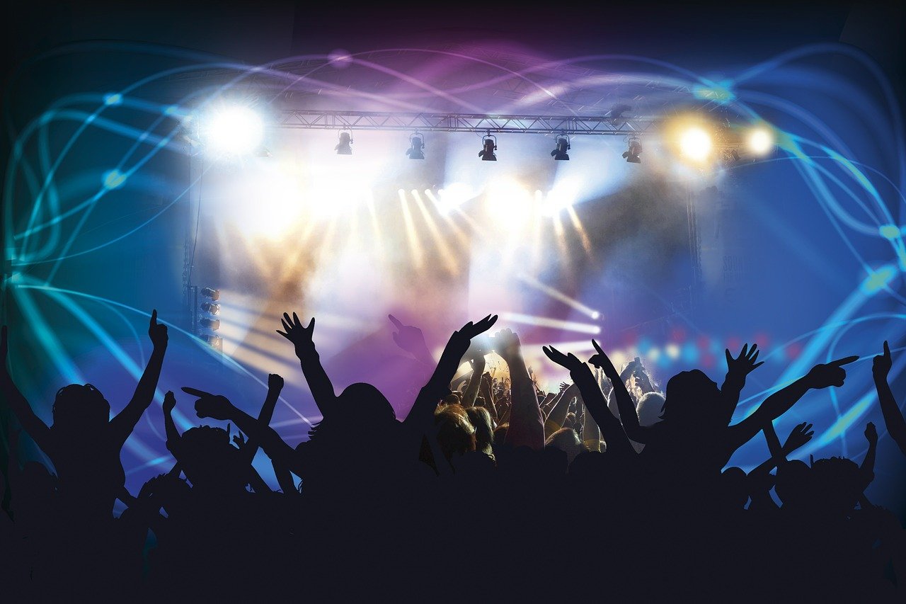 Live concert event tickets