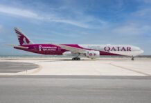 Qatar Airways airplane