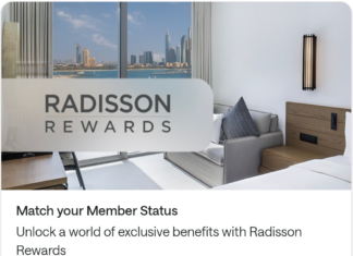 Radisson Rewards status match