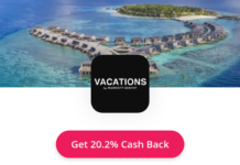 TopCashback Vacations by Marriott Bonvoy 20.2% cashback