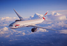 British Airways Boeing 777-300 Airplane