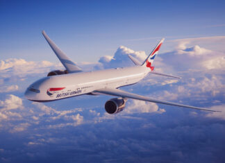 British Airways Boeing 777-300 Airplane