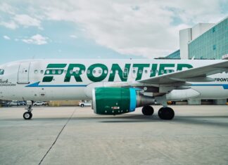 Frontier Airplane