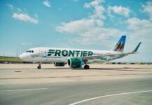 Frontier Airplane