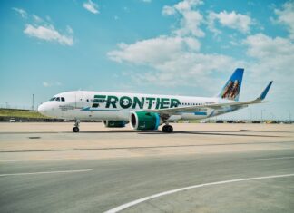 Frontier Airplane