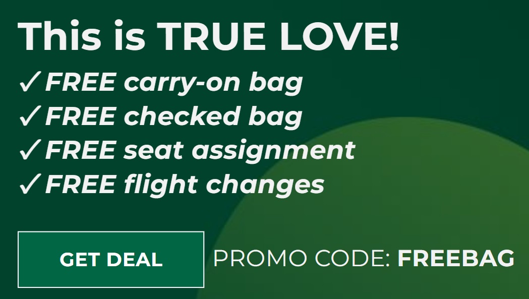 Frontier Promotion promo code FREEBAG