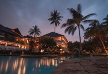 Hotel swimming pool