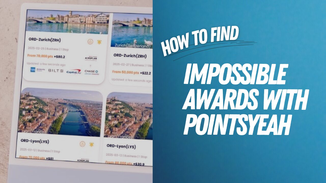 How to find impossible awards with PointsYeah